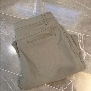 Lululemon Men’s ABC Pants Grey Sage / Olive Green Sz 34/32 – Very Good Condition